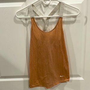 Nike peach tank top
